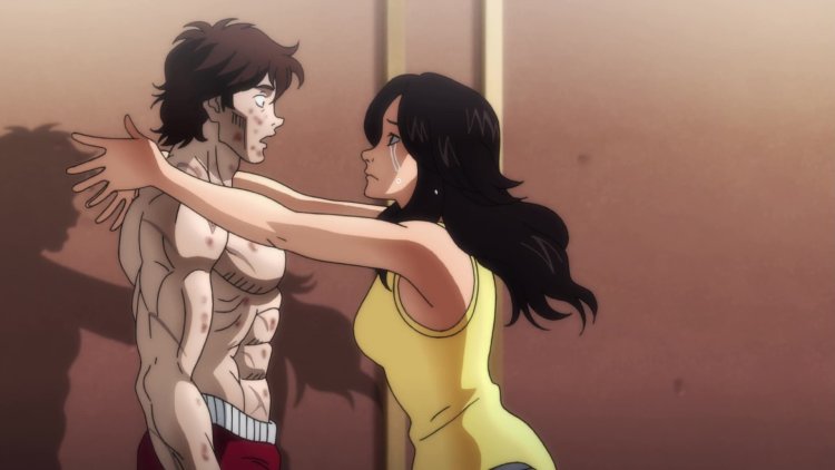 Anime fighter of Baki and Kozue