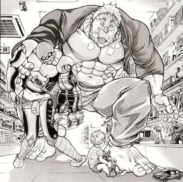 Fighter of Baki Hanyam Kaoru