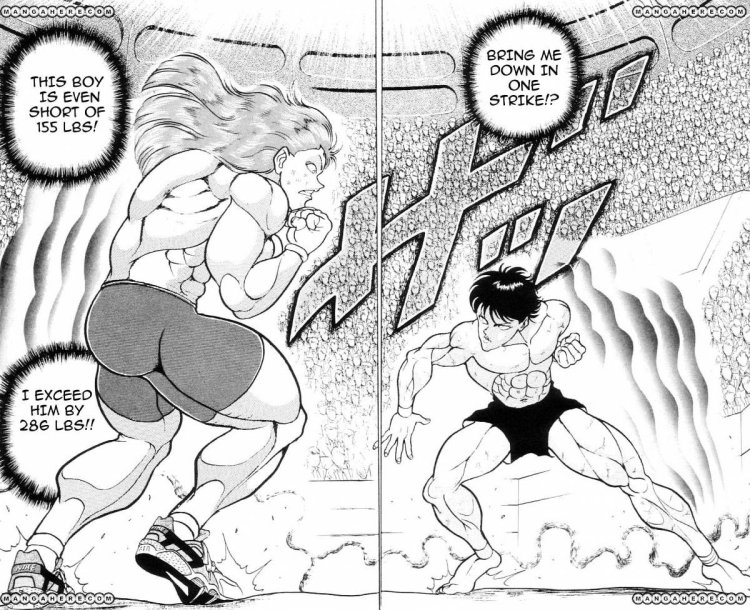 Fighter of Baki Manga