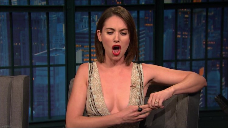 Brig Larson in a bra