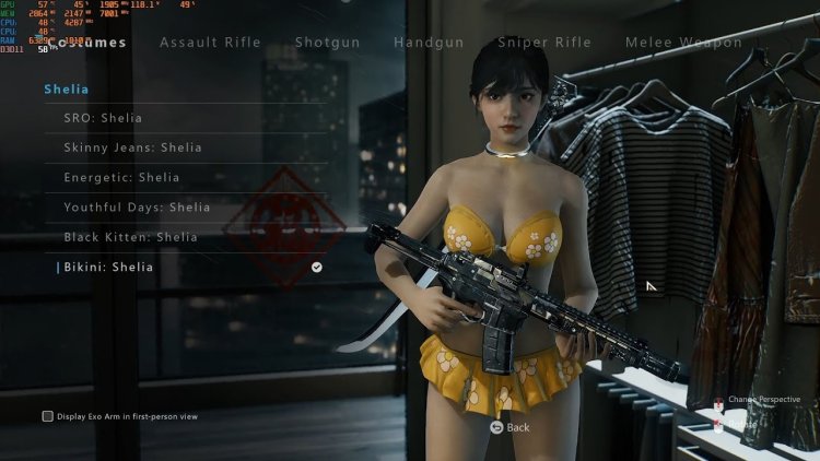 Naked Mod on Bright Memory: Infinite