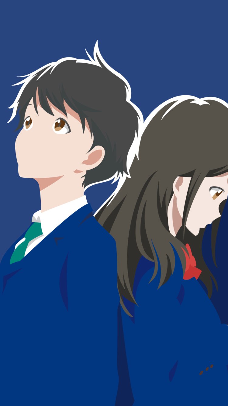 Anime tsuki ga kirei kiss