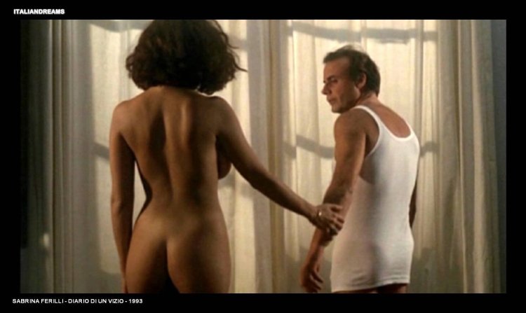 Sabrina Uazan naked in the film