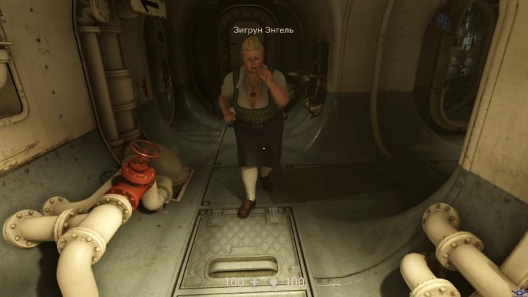 Naked Frau Engel Wolfenstein 2