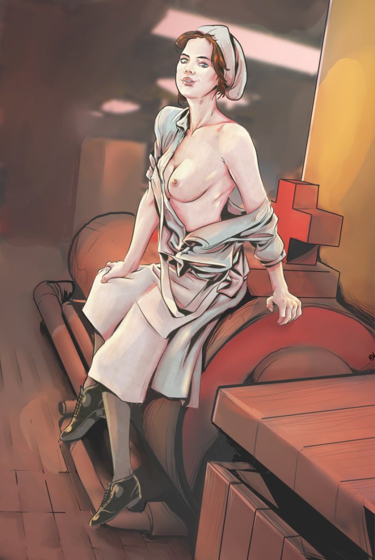 Frau Engel Wolfenstein Sex Art