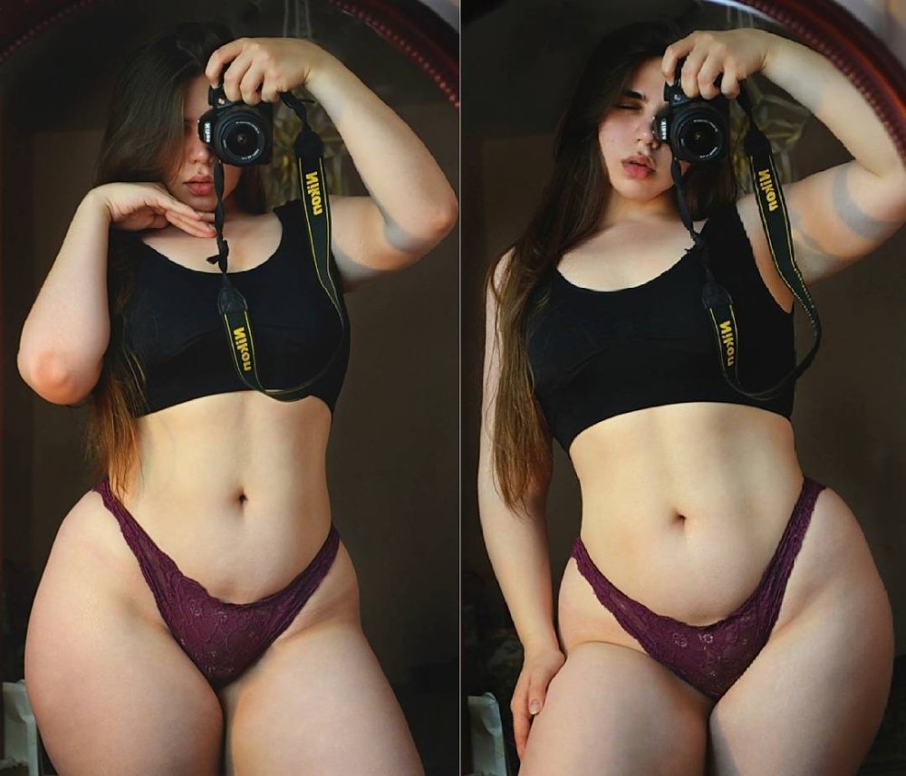 Ashley Bryant in underwear