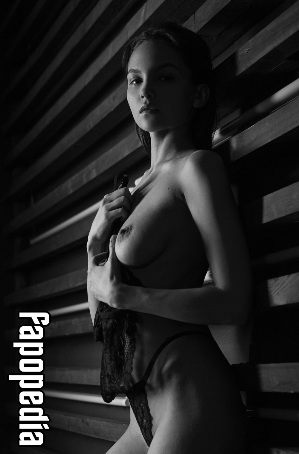 Maria Demina model naked priest