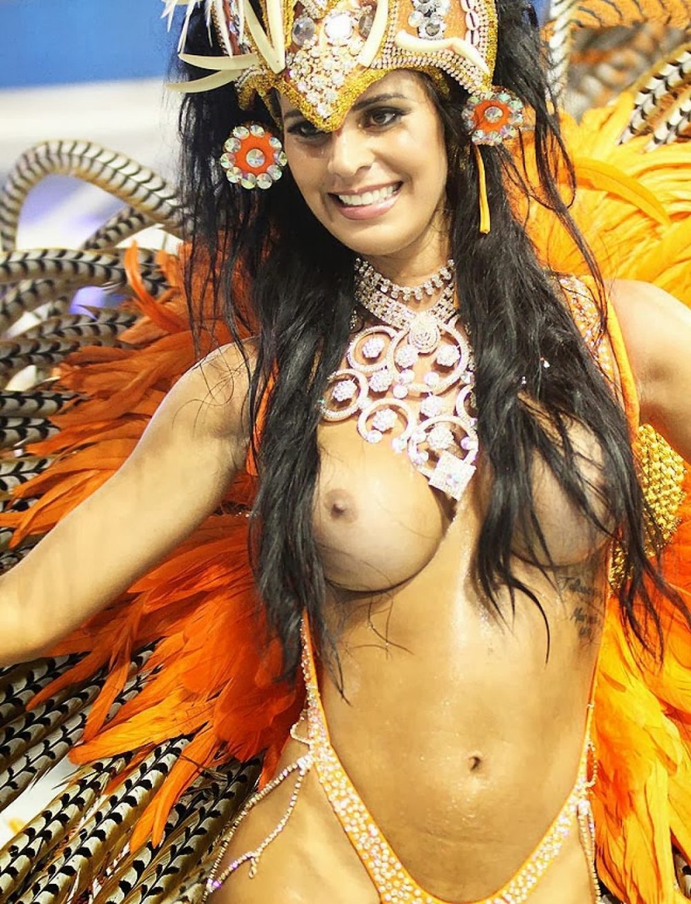 Naked carnival Brazil 1986