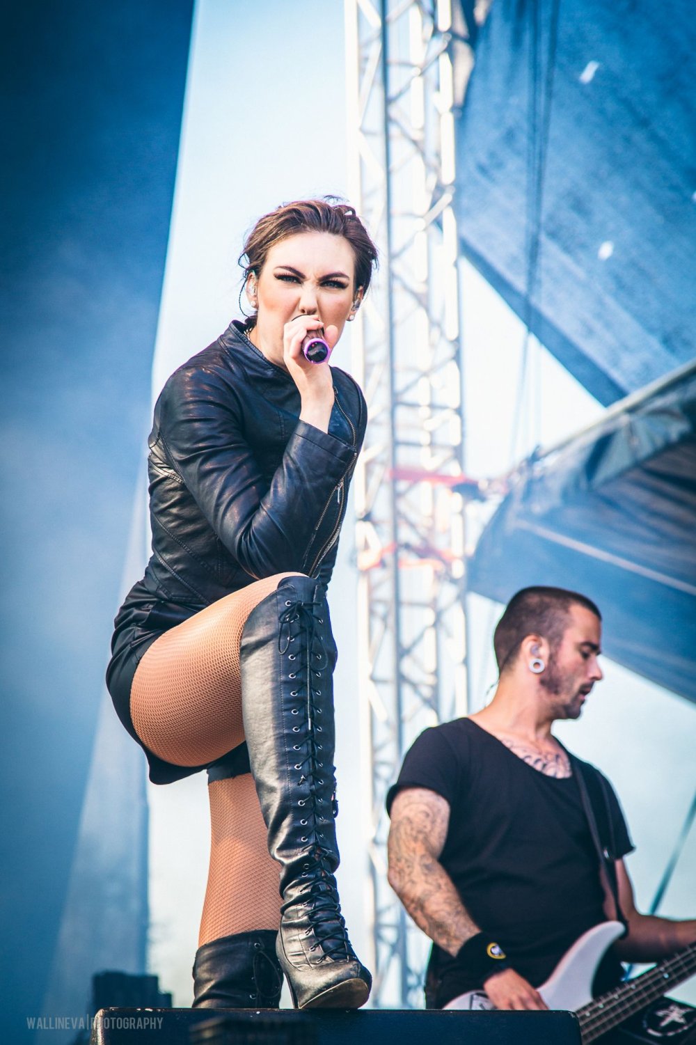 Alissa White-Gluz Elize Ryd Tatiana