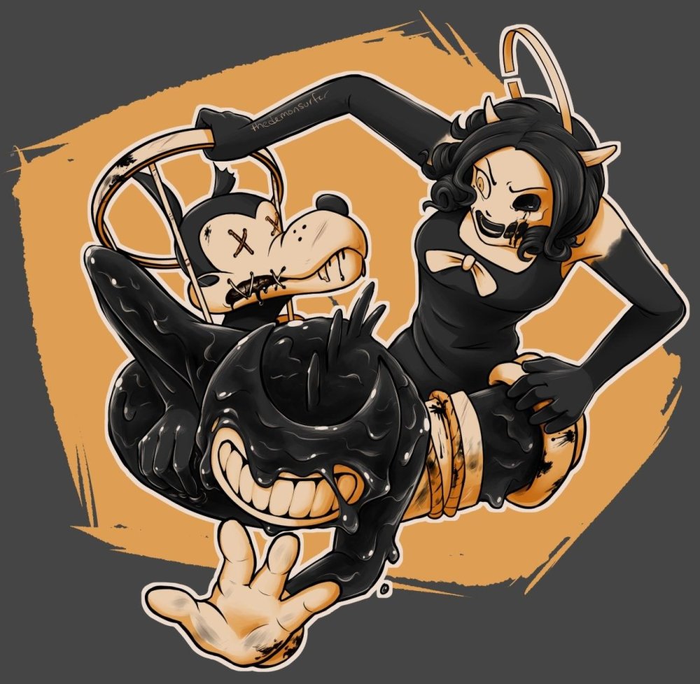 Cartoon about Bendy Cartoon about Bendy
