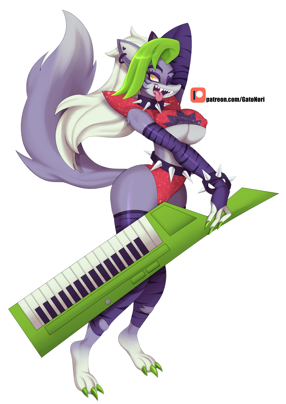 FNAF 10 ROKSANA Wolf Furri