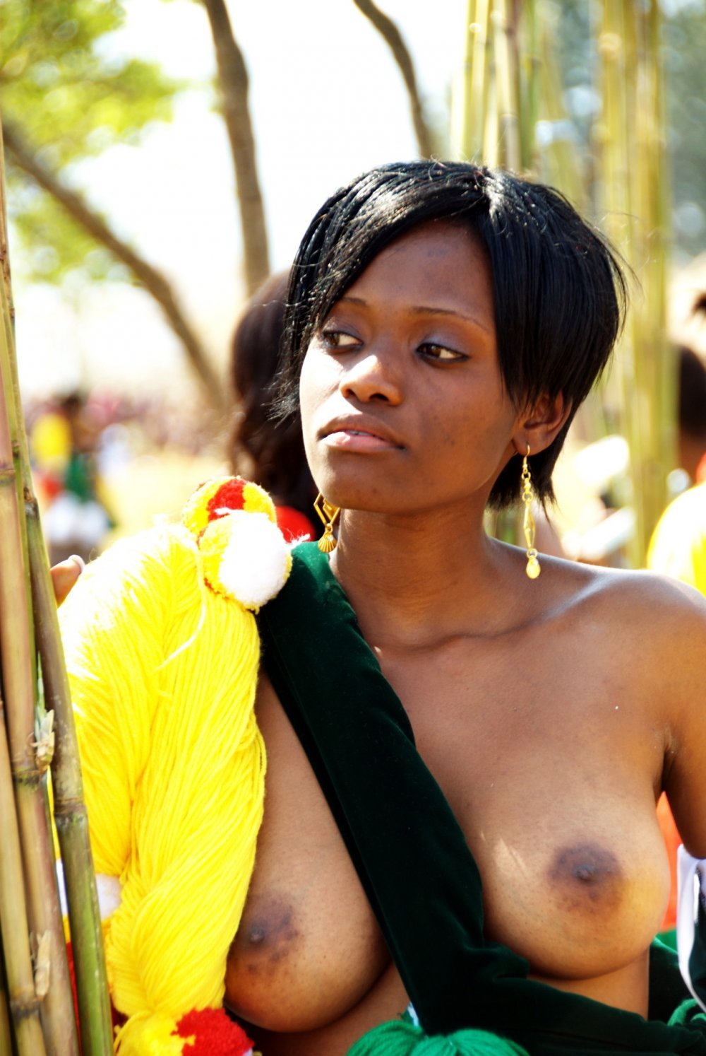 Naked African tribes