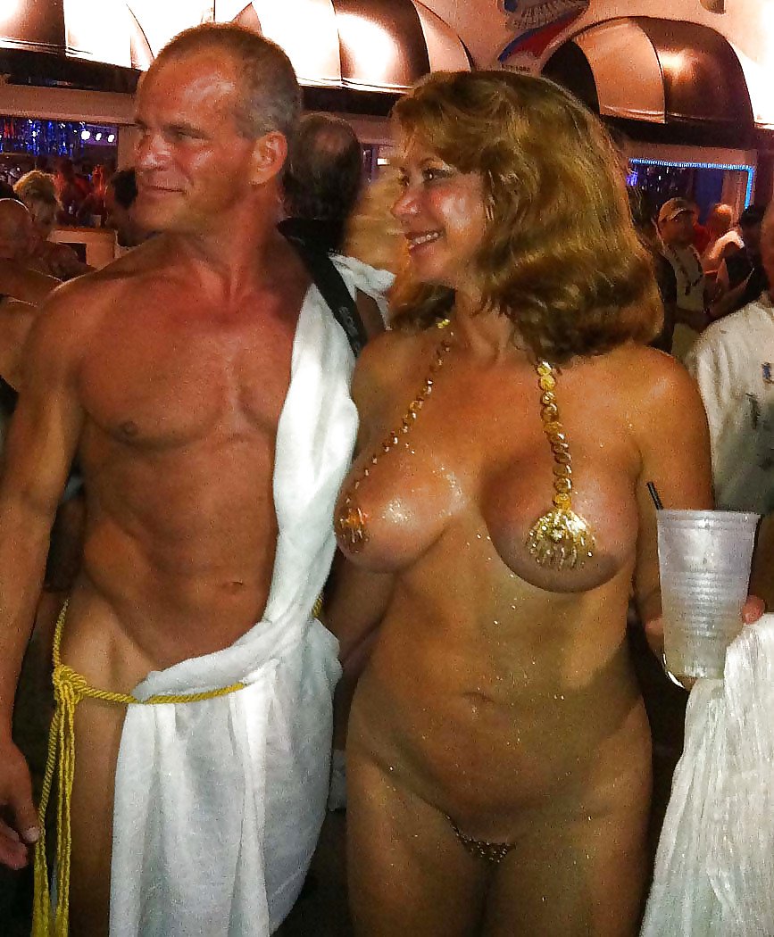 Naked women for fantasy fest