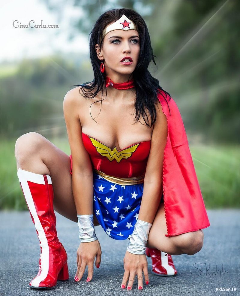 The most beautiful superheroes women
