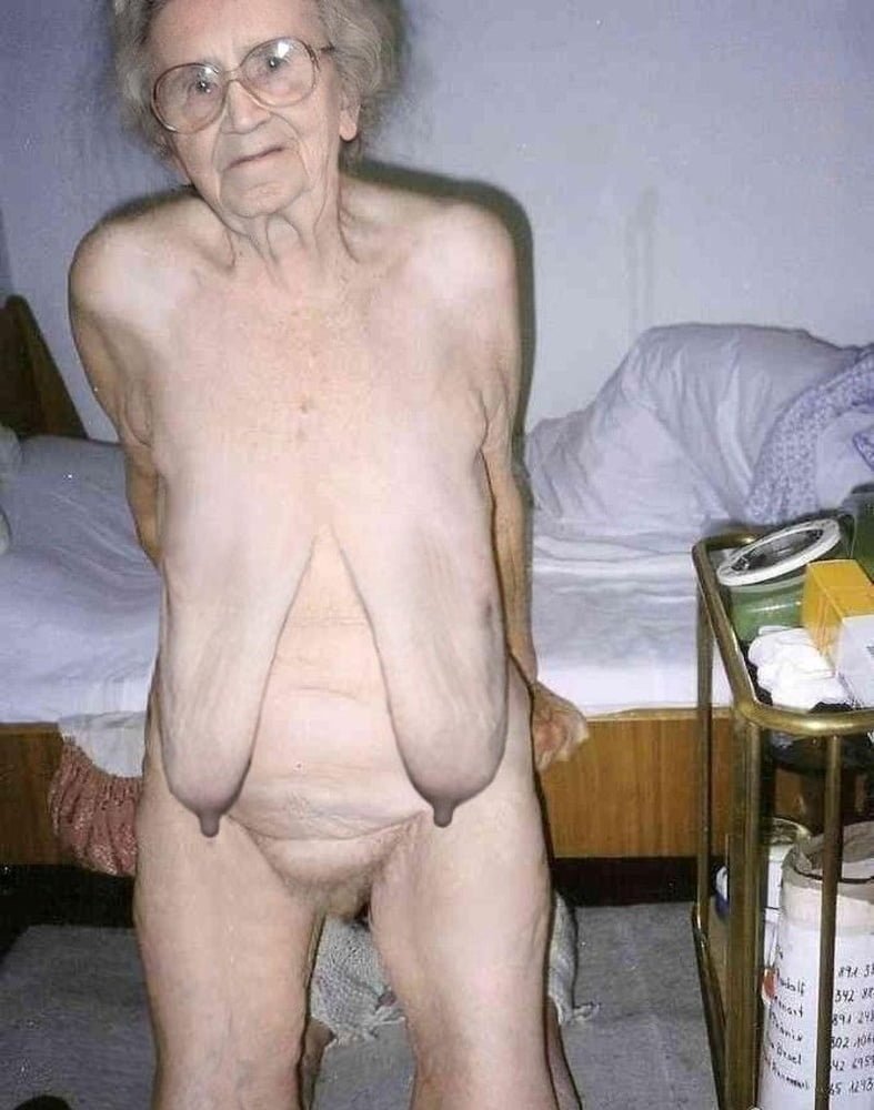 Very old naked women