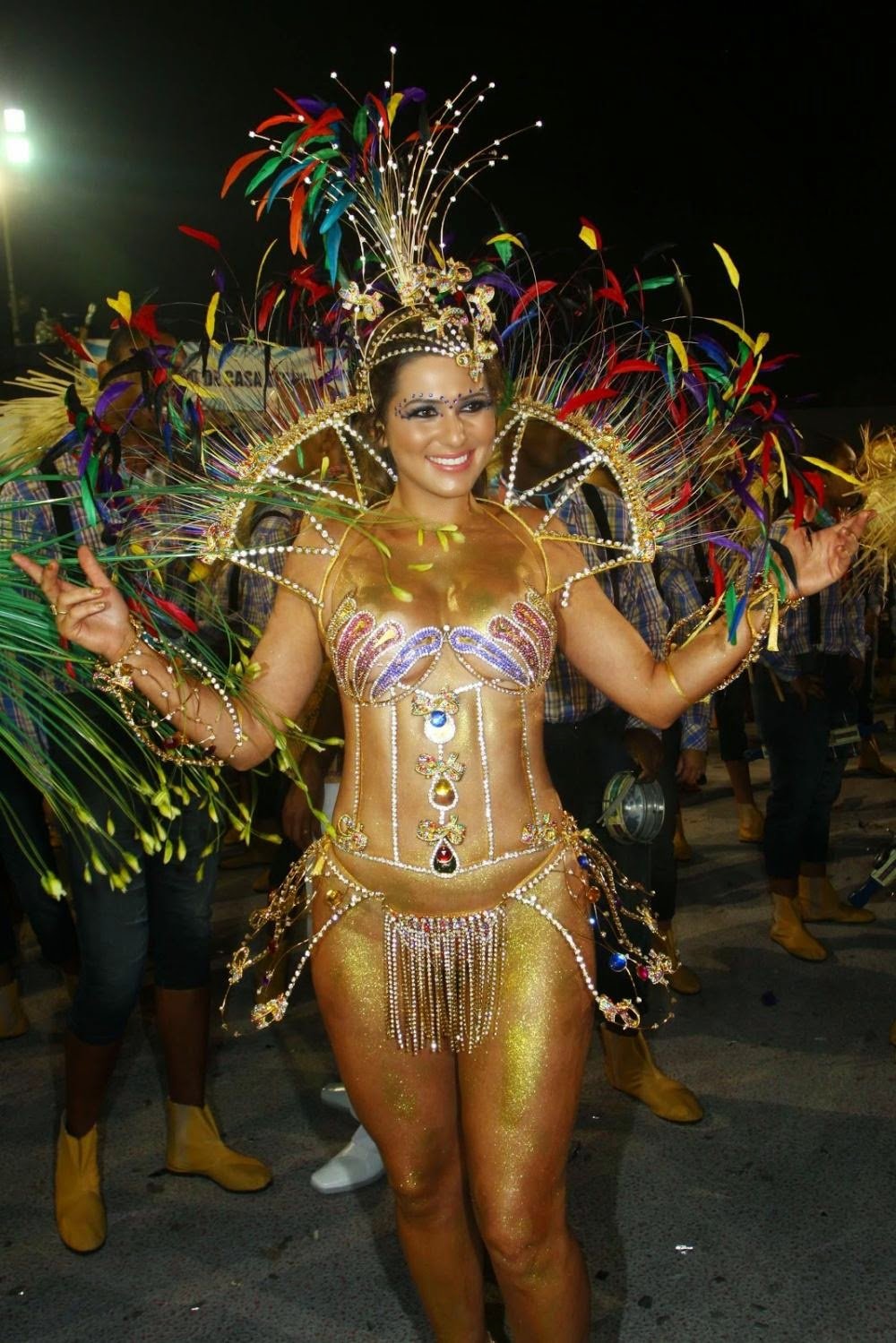 Samba Brazil dancing costumes