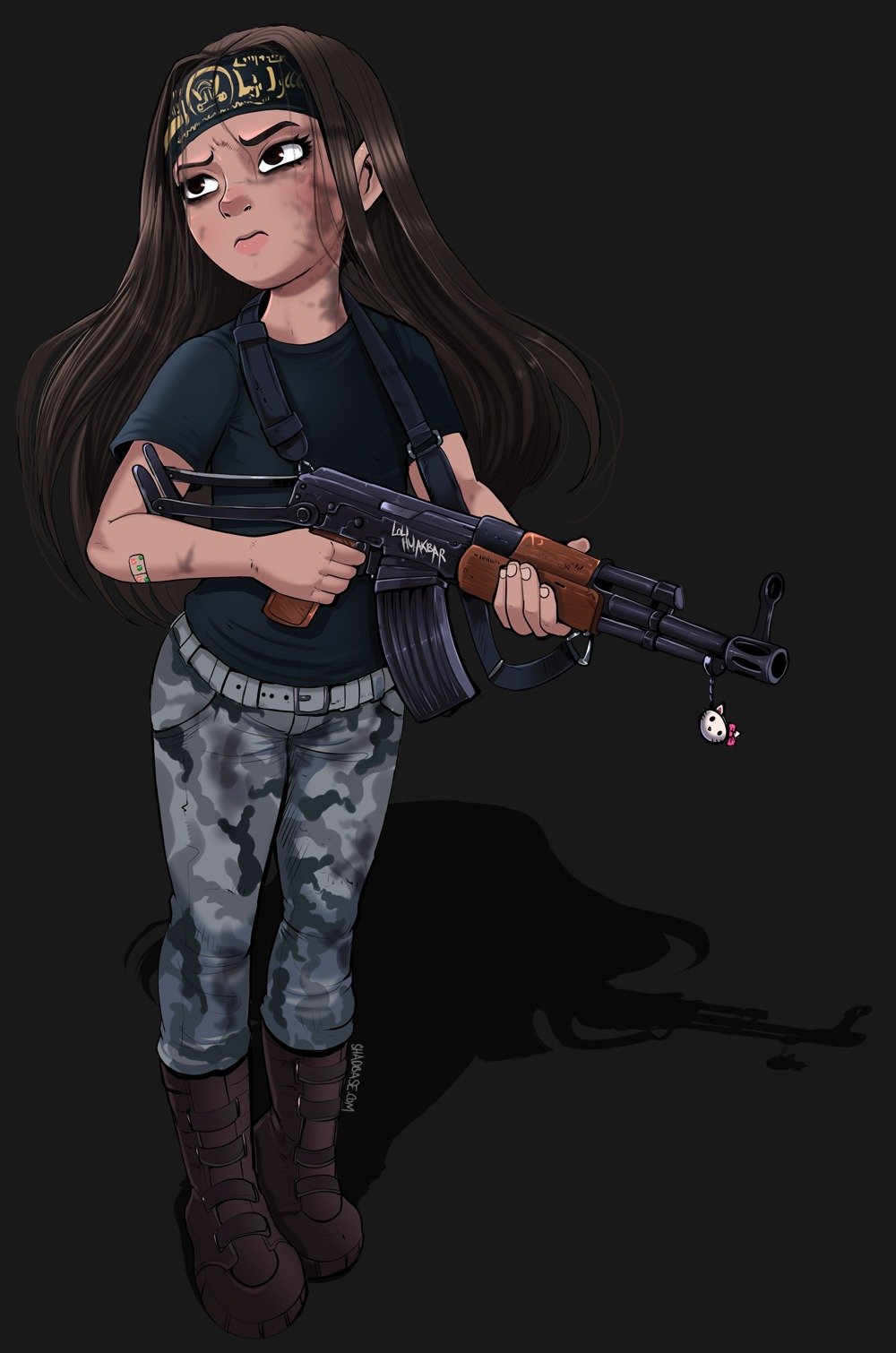 3D military girls designer Riguel (Riguel)