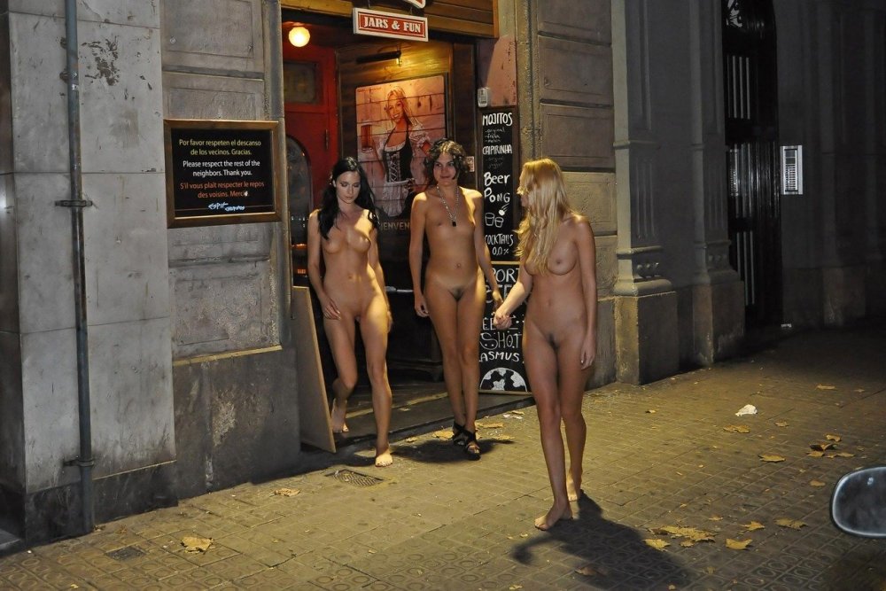 Separate girls on the street