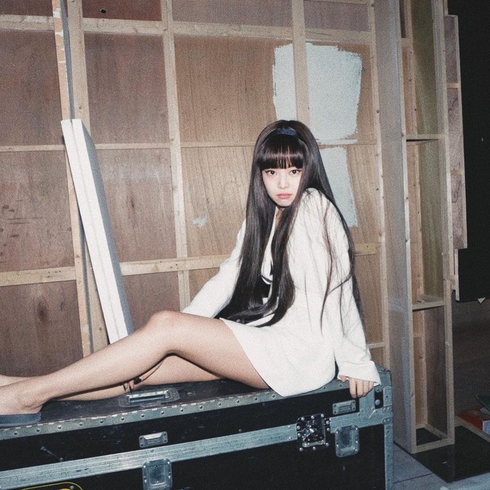 Jenny Kim with bangs