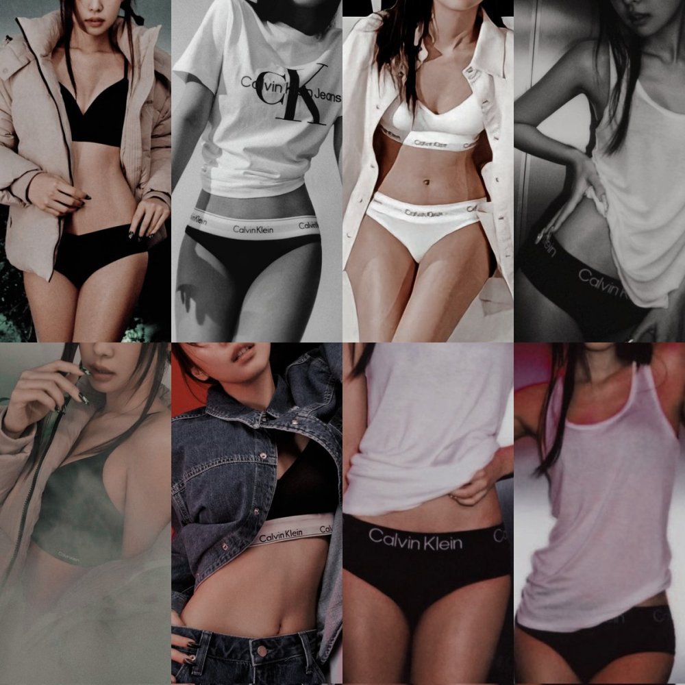 Jenny Kim in underwear