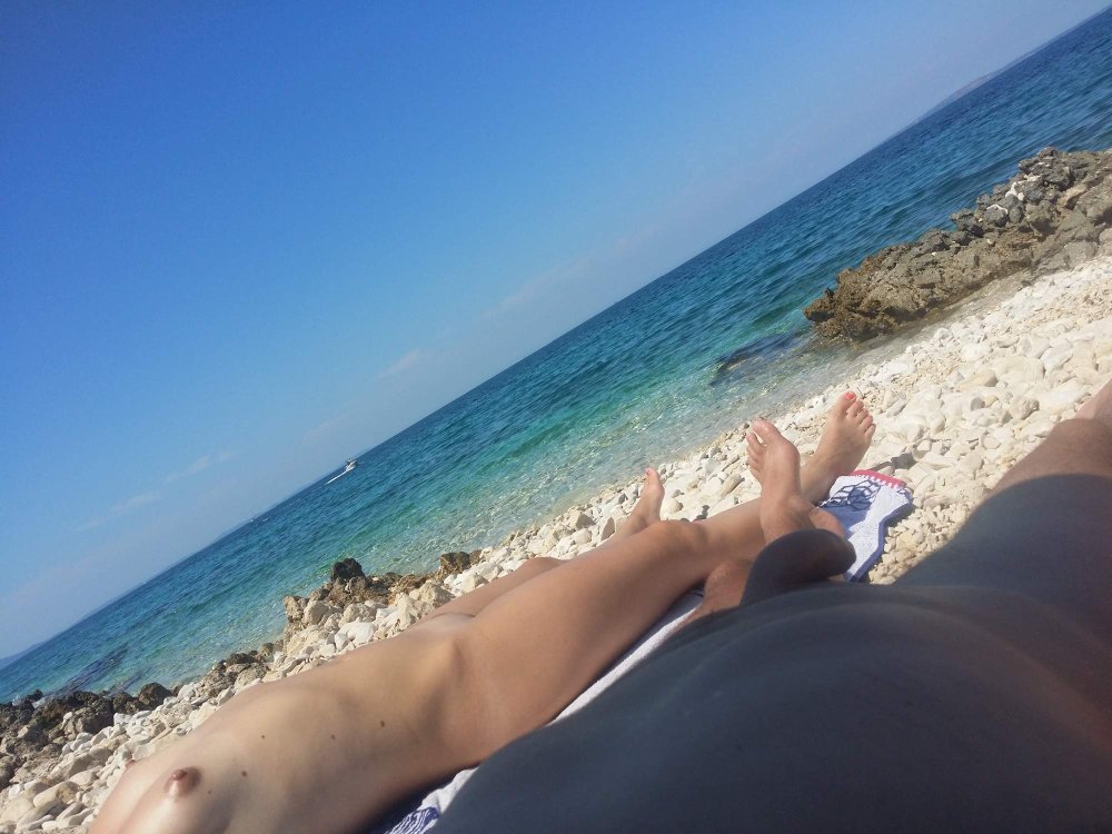 Mother Beach Chorvatsko Nude hidden