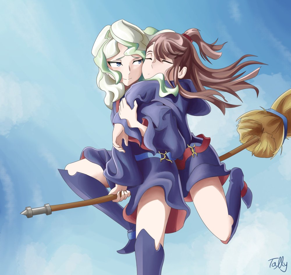 Anime foot fetish witch