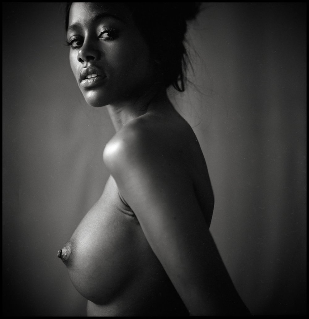 Just black naked women