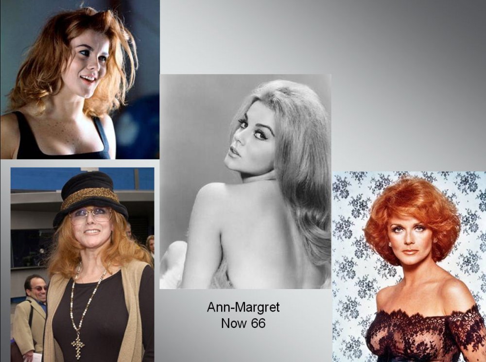 Ann Margret in his youth
