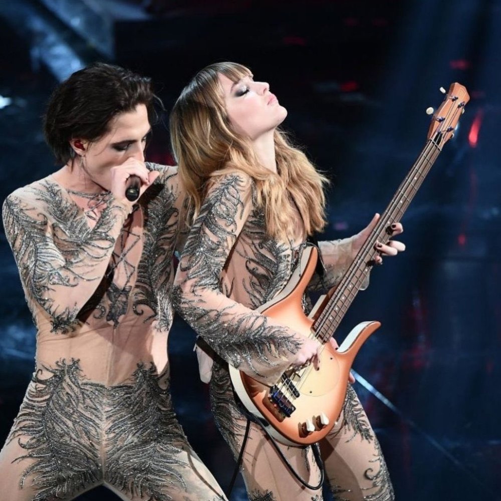 Victoria de Angelis Maneskin Eurovision