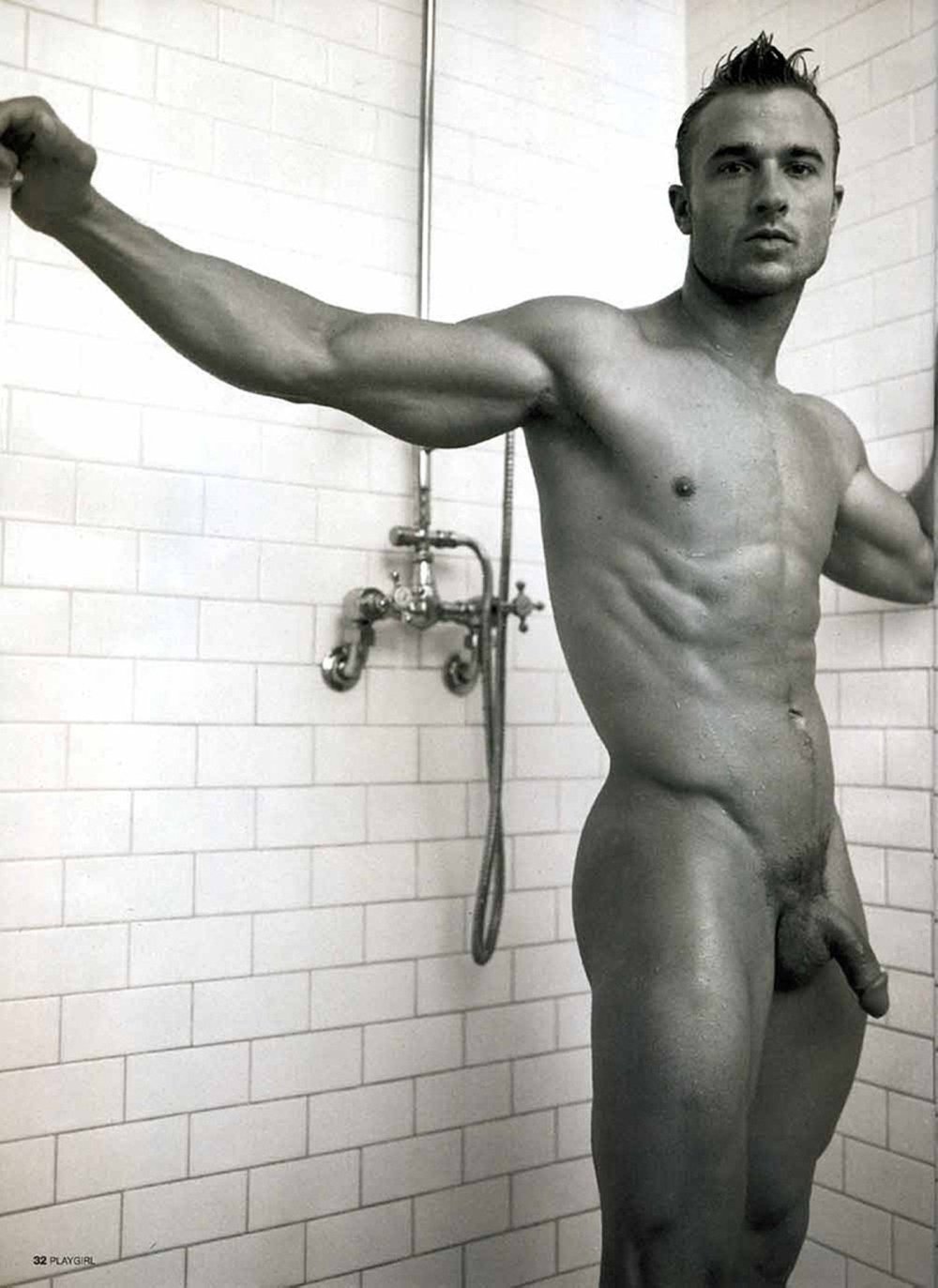 Adrian Christian fashion model naked