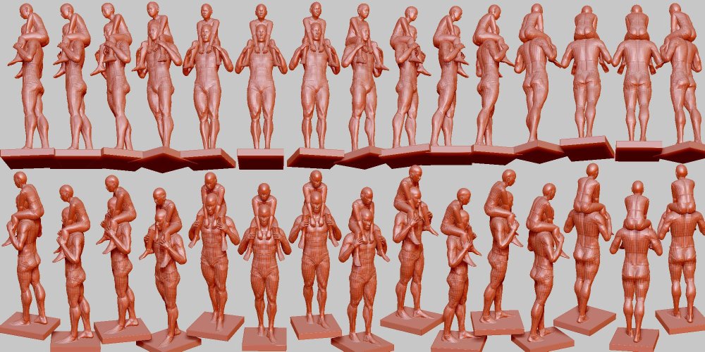 3D Model Men Body