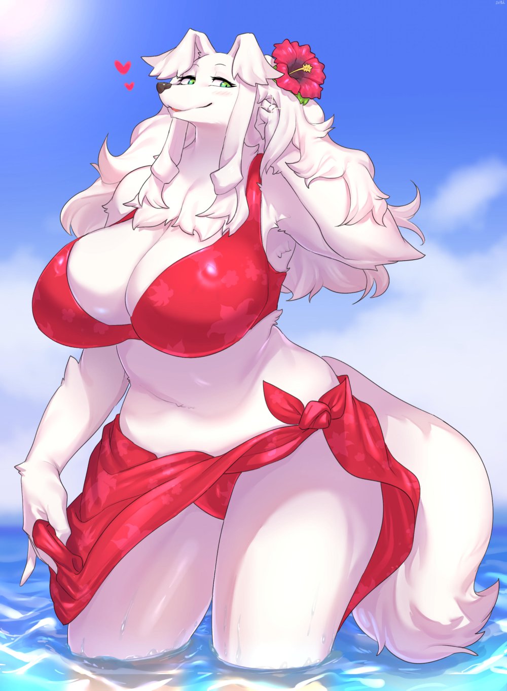 Furry bird Big breasts
