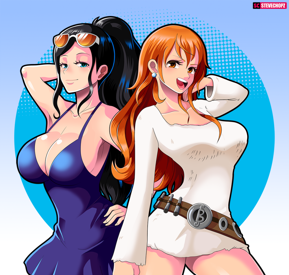 Niko Robin our breasts