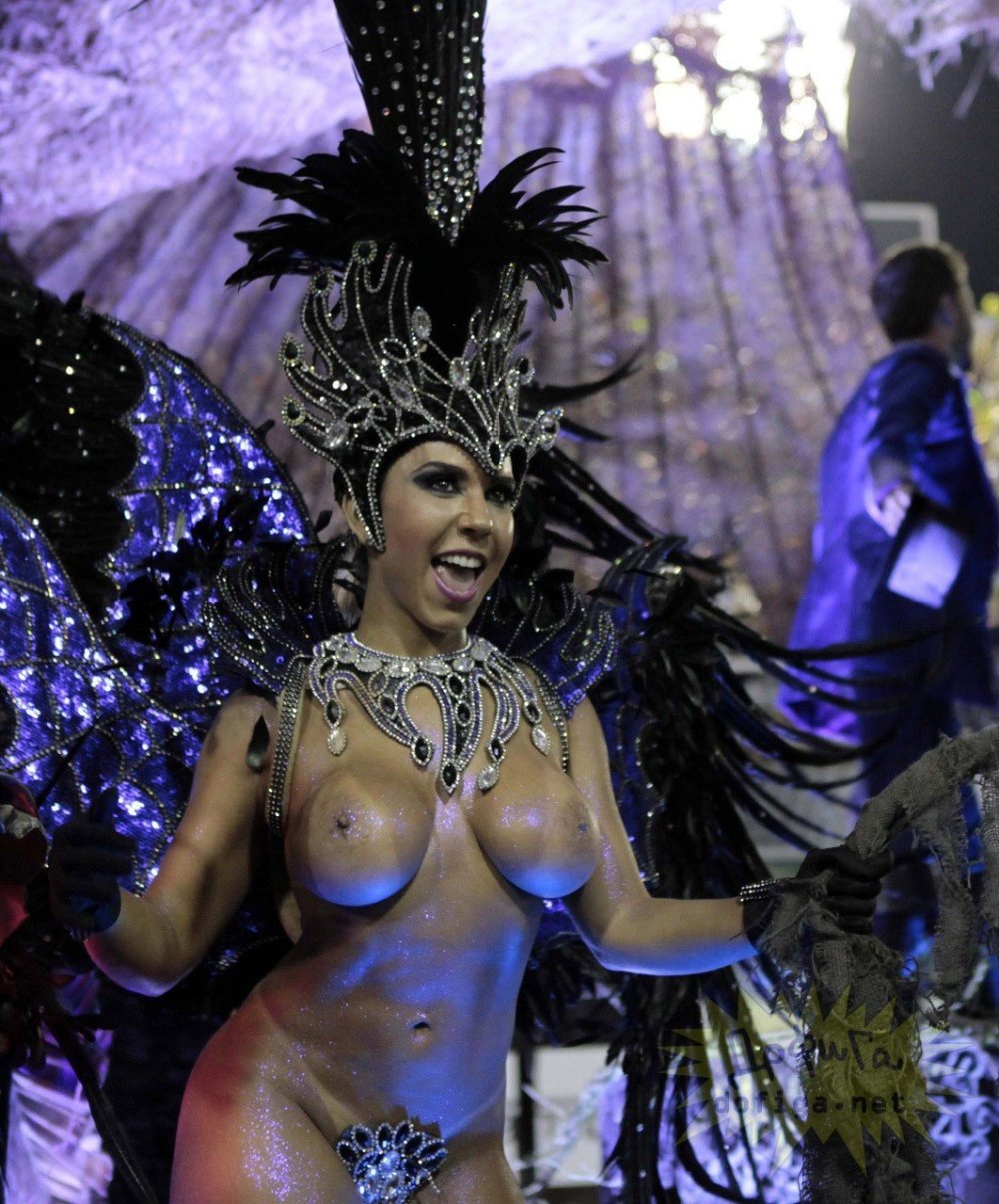 Carnival in Rio de Janeiro naked