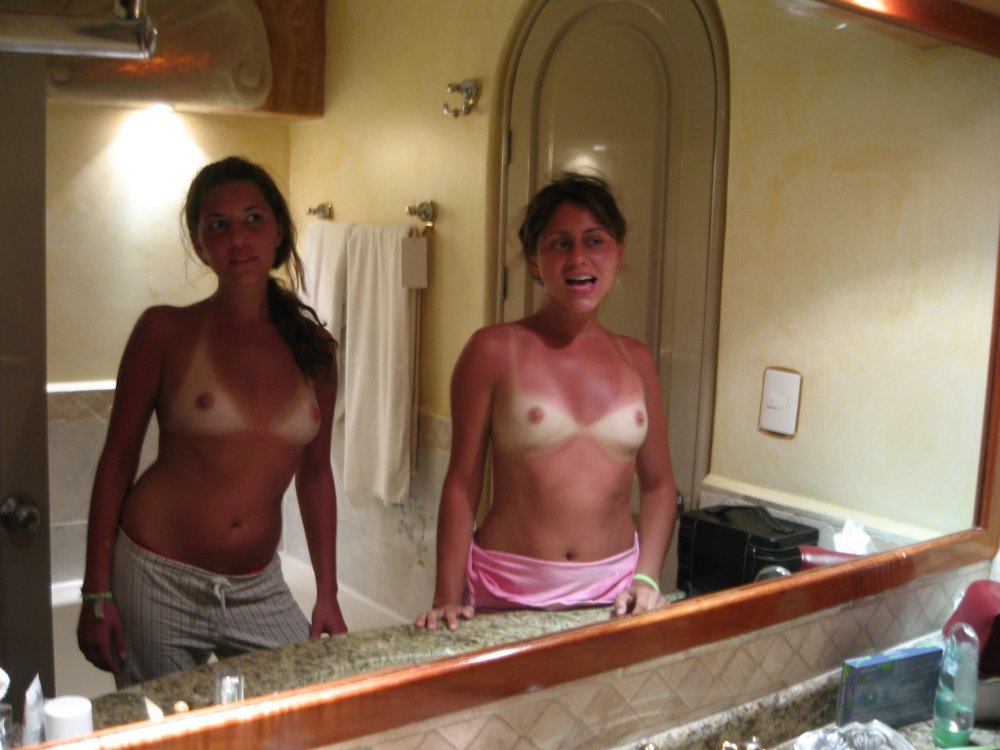 Amateur Chubby Wife Hotel Bathroom Tanlines