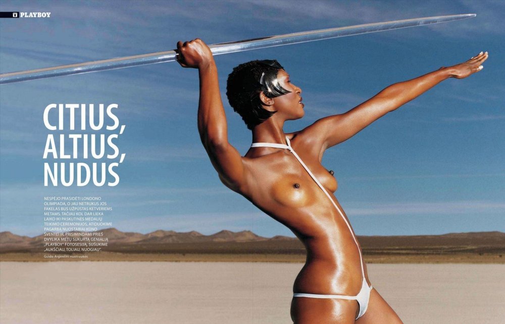 Naked tennis player Maria Sharapova