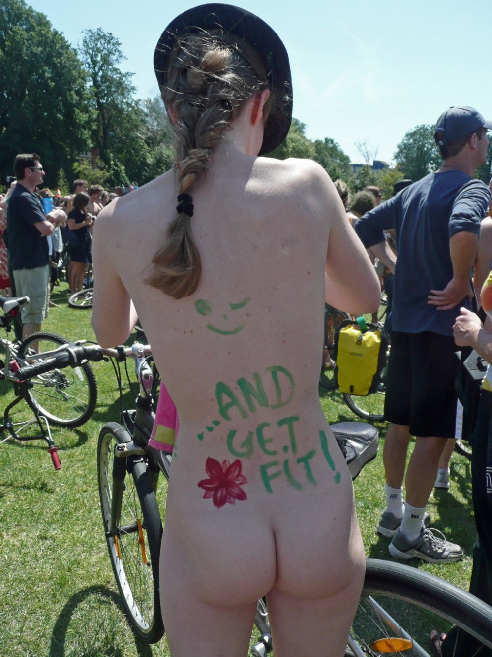 Redhead At London 2019 Wnbr (World Naked Bike Ride) - 20 Pics Xhamster