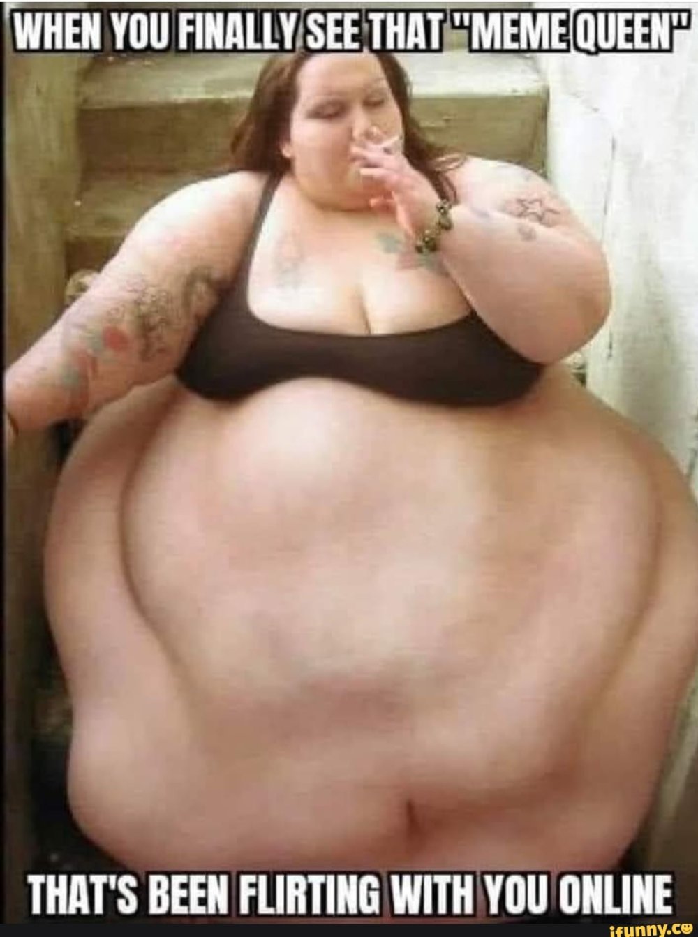 Very large fat women