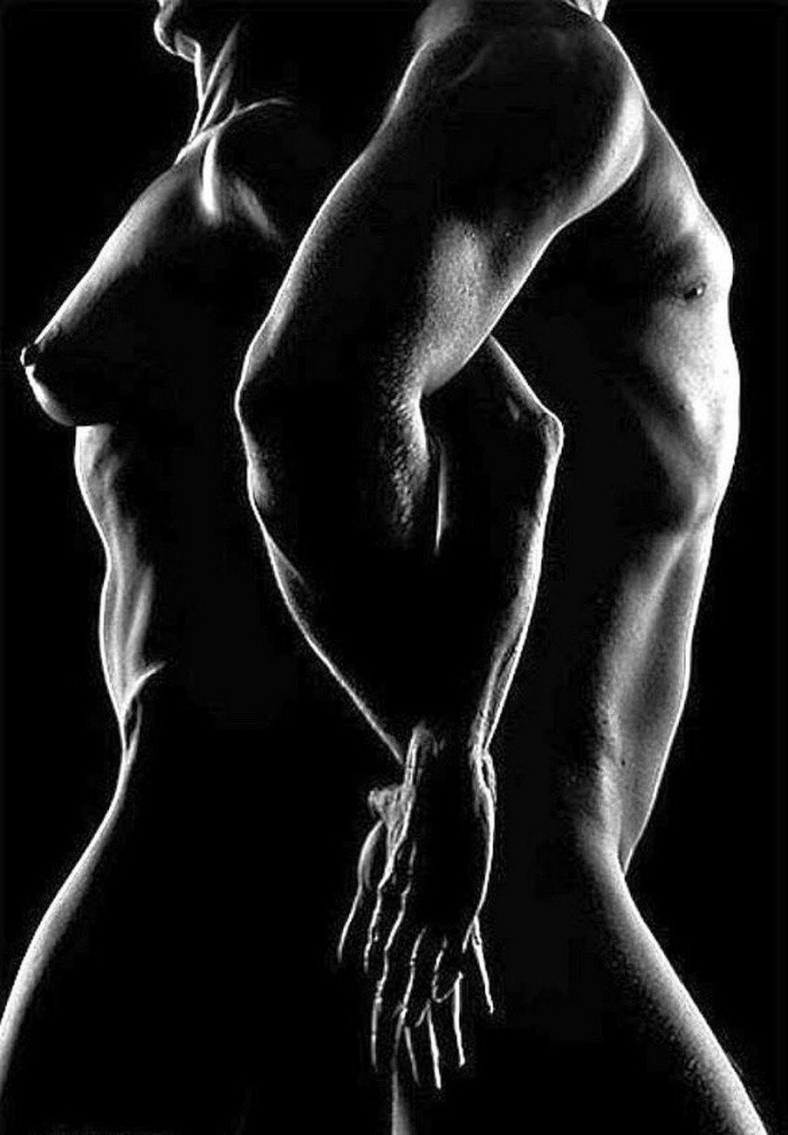 Erotic photo session man and woman