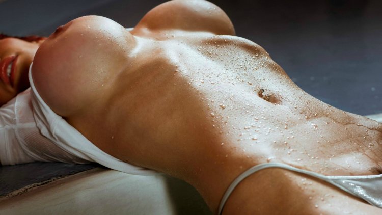 Beautiful chest aesthetics