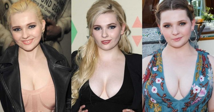 Abigail Breslin 2020 chest
