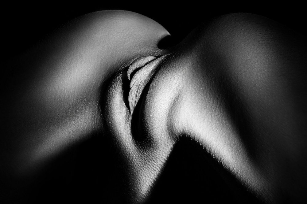 Macro Shooting in the style of nude