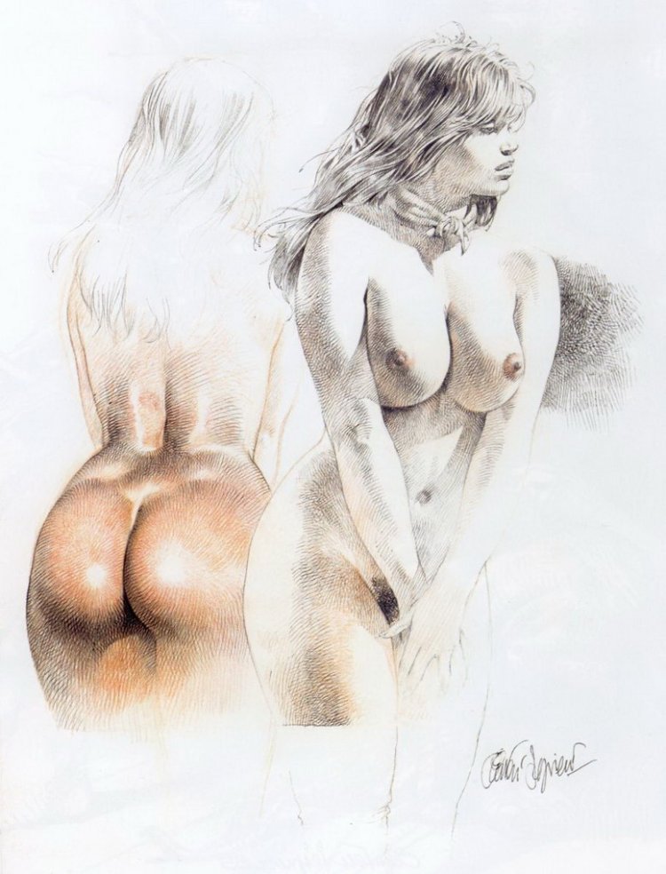 Erotic drawings of graphics