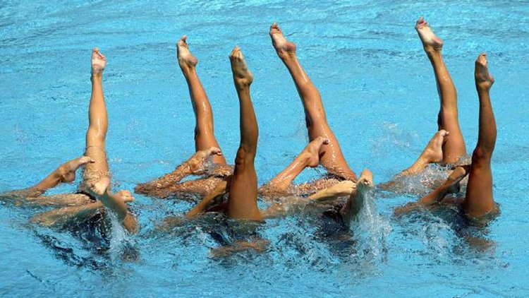 Dzizguri Daria Synchronous Swimming