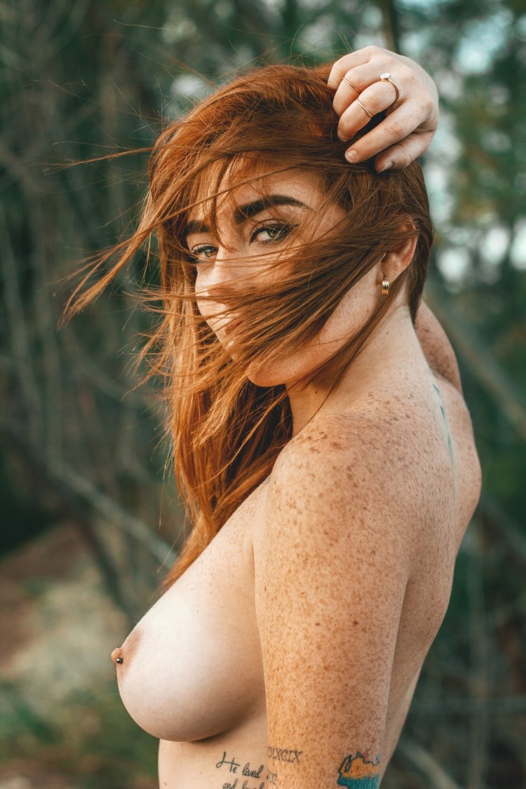 Redhead girls with freckles nude