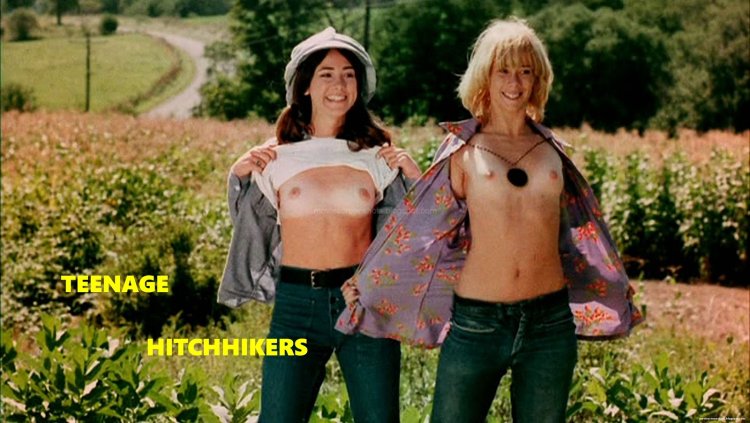 Georgia Jones and Francesca in the car