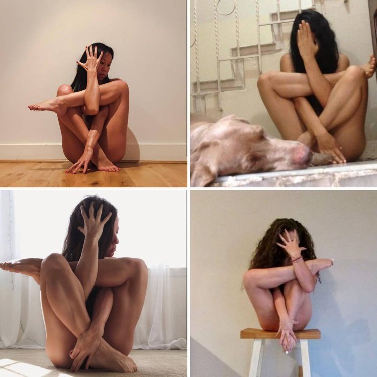 Photo Session Yoga Nude Selfie