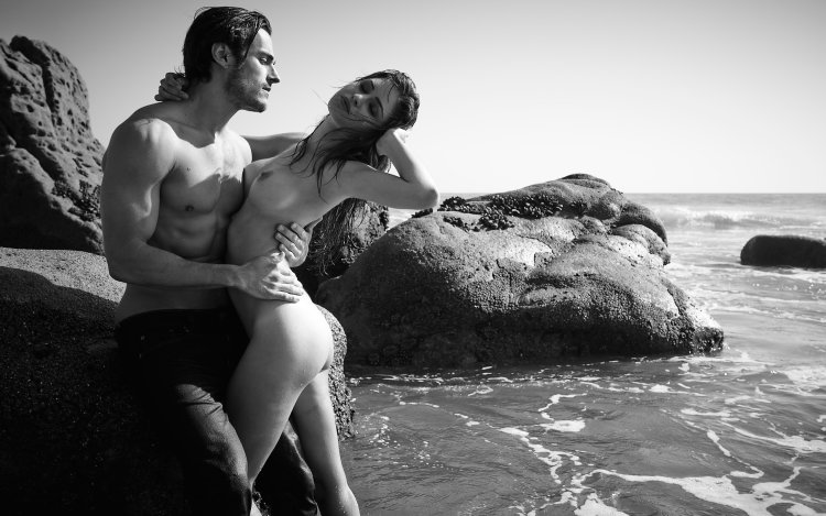 Erotic photo session man and woman