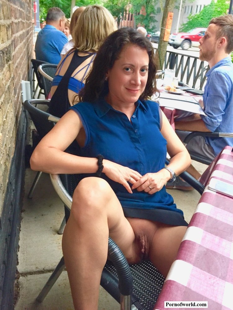 Wife shamelessly lit up