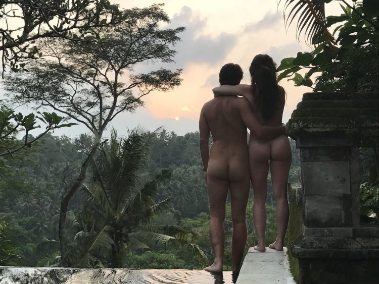 Pokrov on Bali naked